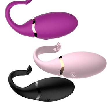 Noire X Silicone Bullet Egg Vibrator - USB Charge G Spot Clitoris Stimulator - Adult Sex Toys