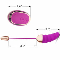 Noire X Wireless Vibrating Love Egg Vibrator - 10 Speed Remote Control Sex Toy For Women