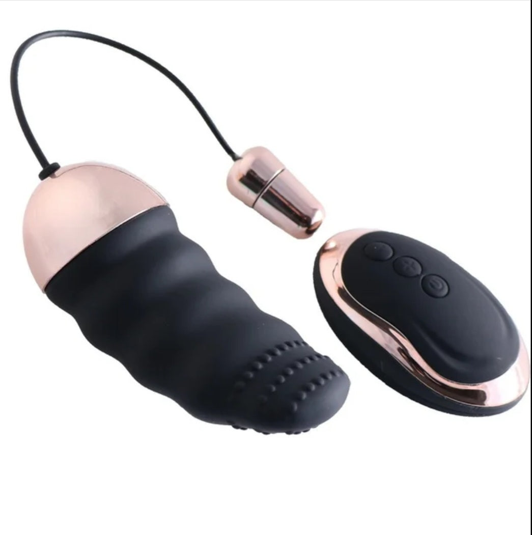 Noire X Wireless Vibrating Love Egg Vibrator - 10 Speed Remote Control Sex Toy For Women