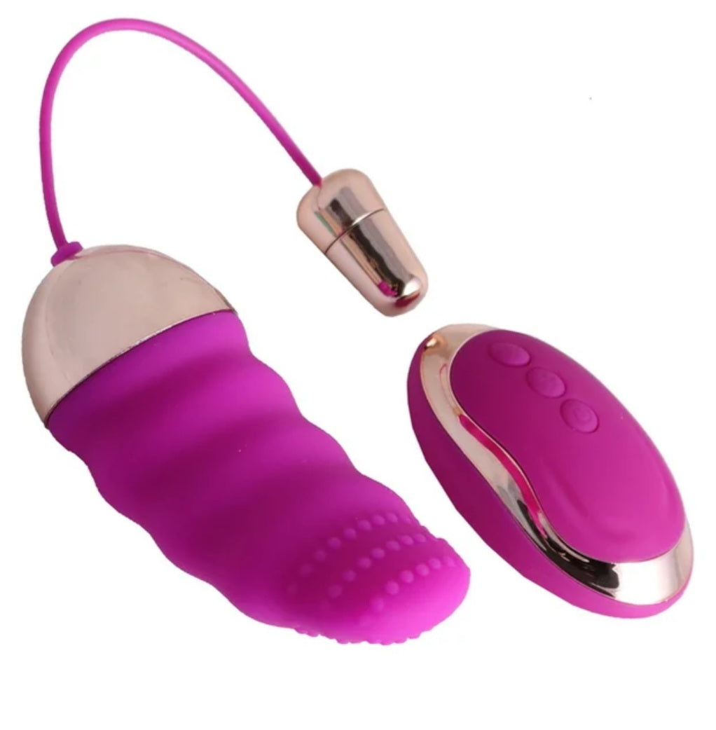 Noire X Wireless Vibrating Love Egg Vibrator - 10 Speed Remote Control Sex Toy For Women