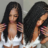 Boho Bob Full HD Lace, Custom Handmade Wig - Human Hair Part Transparent Lace Brazilian Remy Hair